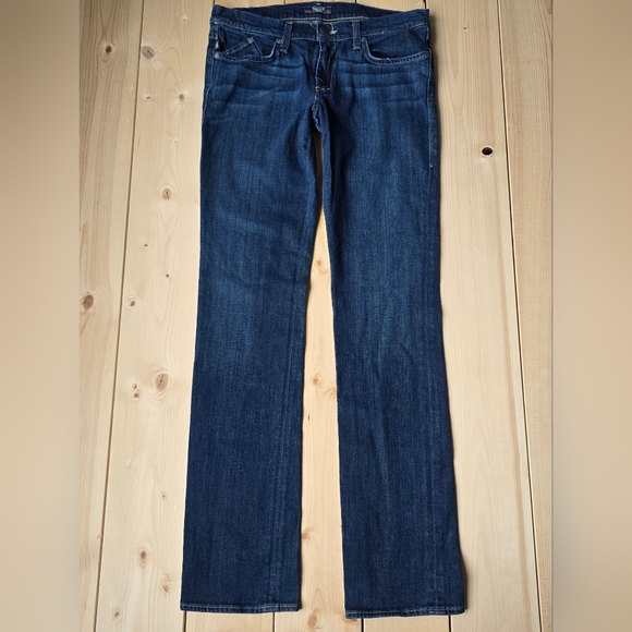 Rock & Republic Stella Straight Leg Blue Denim Jeans Size 30 - Picture 2 of 13